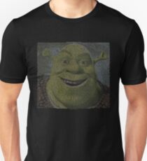 SHREK - Entire Script - With Shrek Face Unisex T-Shirt