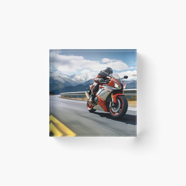 Item preview, Mountain Motorbike Ride designed and sold by ScenicViewPics.