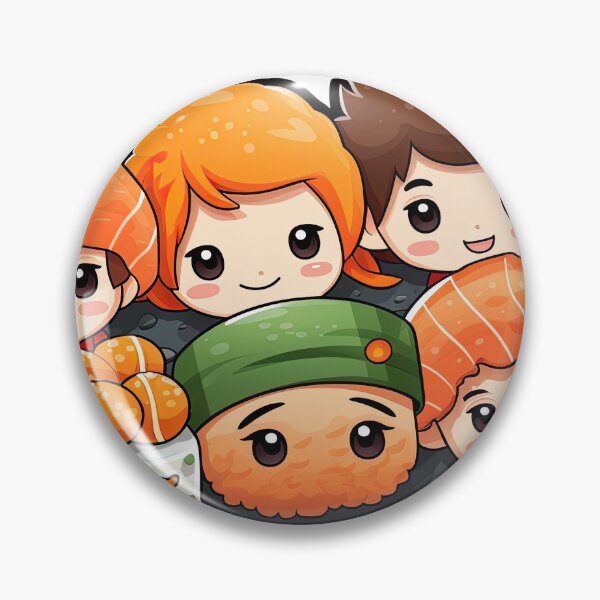 Item preview, Sushi in the form of little people  designed and sold by abmkf.