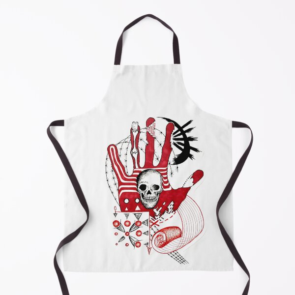 Item preview, Hand and skull abstraction designed and sold by Lucky Day Shop 777.