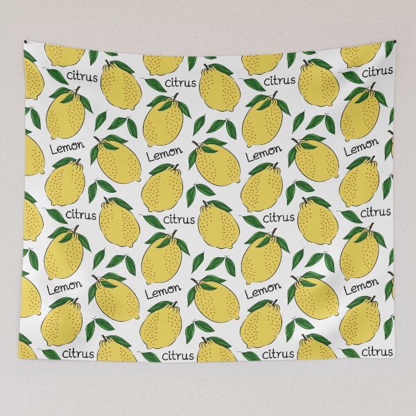 Item preview, Lemon Pattern designed and sold by Isma Saleem.