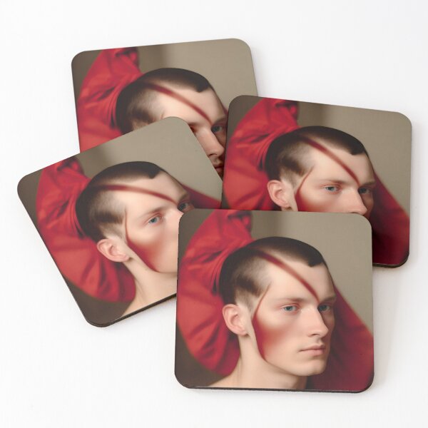 Orlando (or Portrait for Virginia Woolf) Coasters (Set of 4)