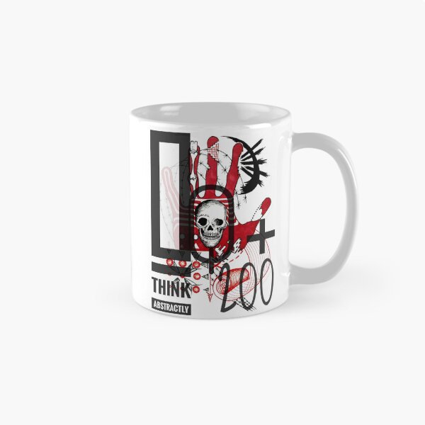 Item preview, Hand and skull abstraction with the inscription designed and sold by Lucky Day Shop 777.