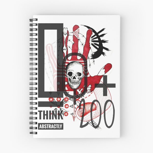 Item preview, Hand and skull abstraction with the inscription designed and sold by Lucky Day Shop 777.