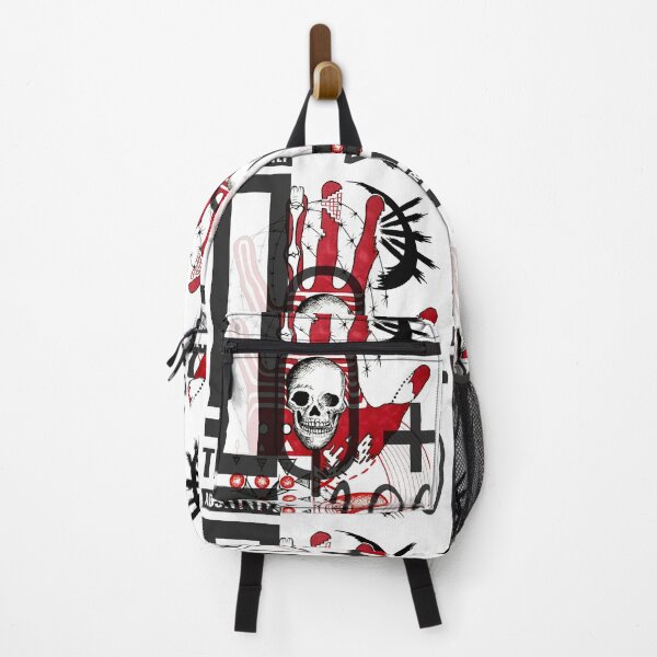 Item preview, Hand and skull abstraction with the inscription designed and sold by Lucky Day Shop 777.