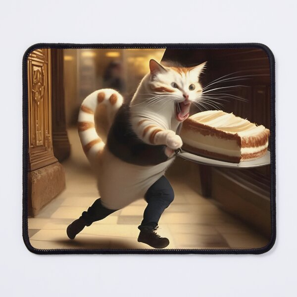Item preview, Cat in a Hurry designed and sold by Everythingstakn.