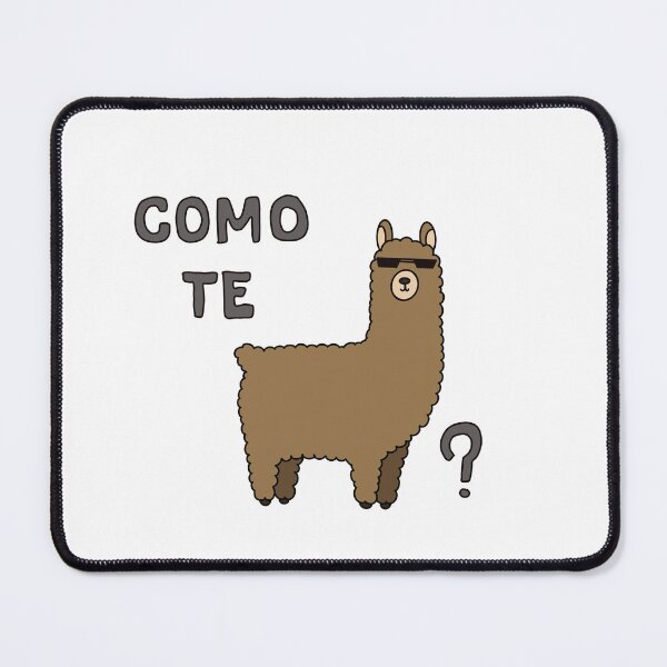 Item preview, Spanish pun Como te llamas ? designed and sold by elizabeth web ✿.