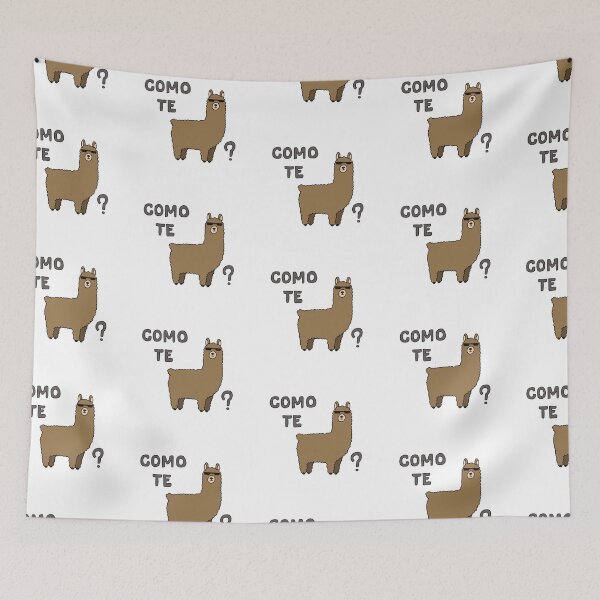 Item preview, Spanish pun Como te llamas ? designed and sold by elizabeth web ✿.