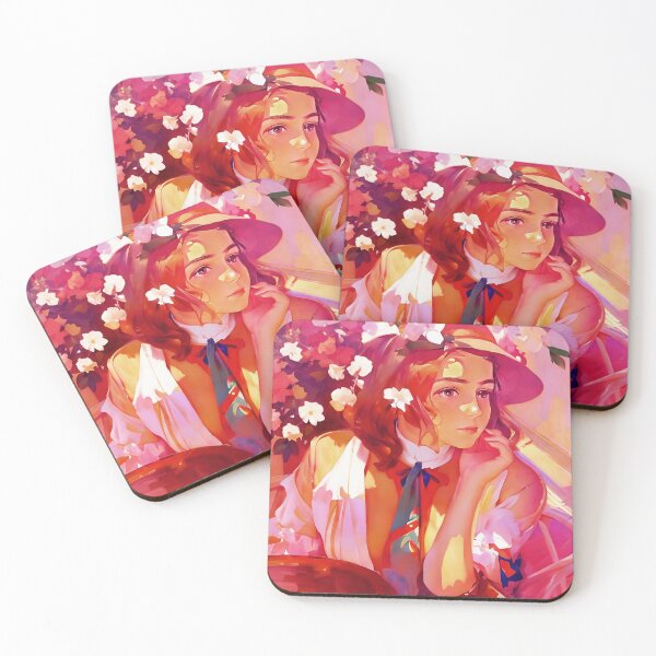 Item preview, Girl in a Garden  designed and sold by Dana Roper.
