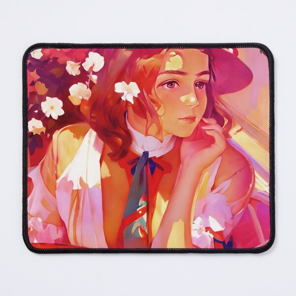 Item preview, Girl in a Garden  designed and sold by Dana Roper.