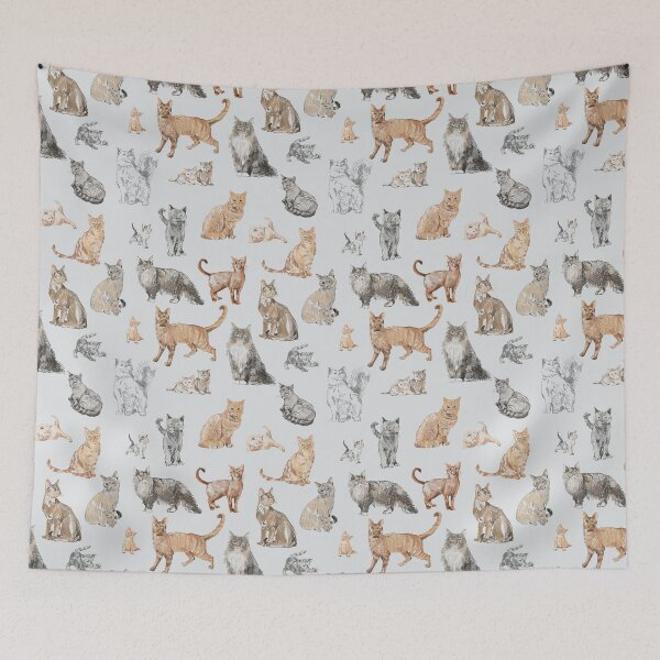 Item preview, Pencil drawn cat designed and sold by orsinha.