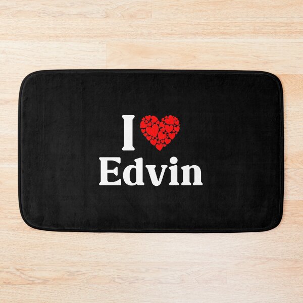 Item preview, Edvin Heart - I Love Edvin designed and sold by MiraclePitts.