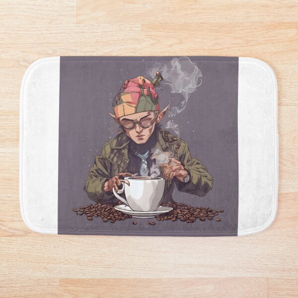 Item preview, Caffeine Elf  designed and sold by Everythingstakn.