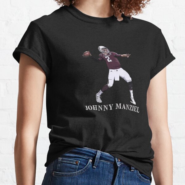 Johnny Manziel T-Shirt Adult Small Cleveland Browns #2 Texas A&