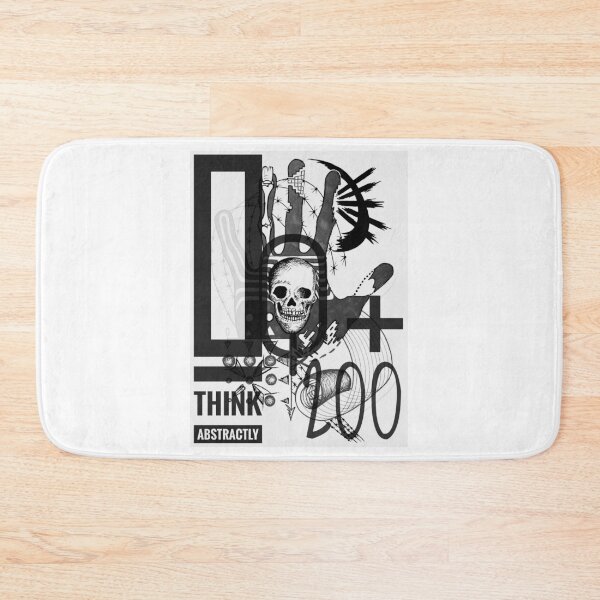 Item preview, Hand and skull abstraction with the inscription designed and sold by Lucky Day Shop 777.