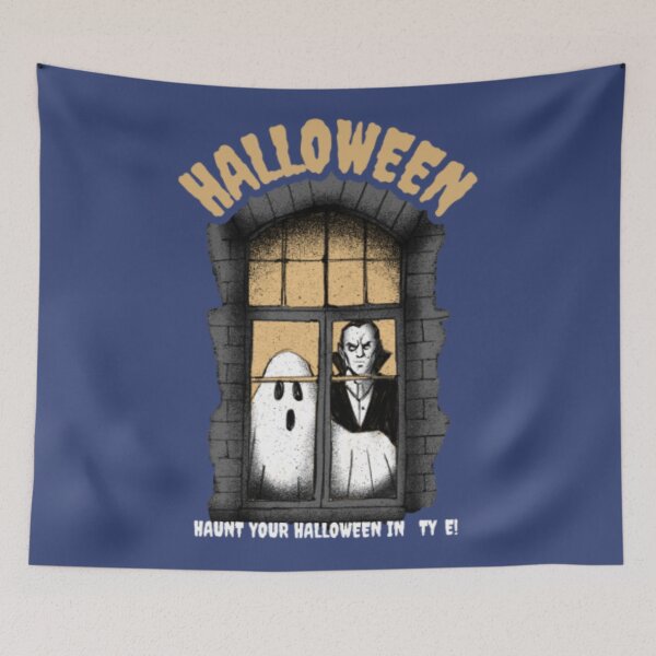 Aperçu de l'œuvre Hantez votre Halloween avec style créée et vendue par Becooldesing.