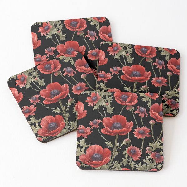 Item preview, Anemone Floral Pattern Vector Cut Out designed and sold by taiche.