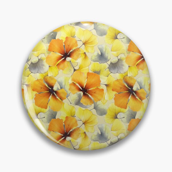 Item preview, Gingko Biloba leaves designed and sold by Alessandro Remo Mazzoni Remotextiles.