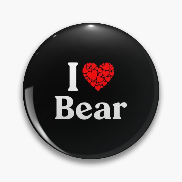 Item preview, Bear Heart - I Love Bear designed and sold by MiraclePitts.