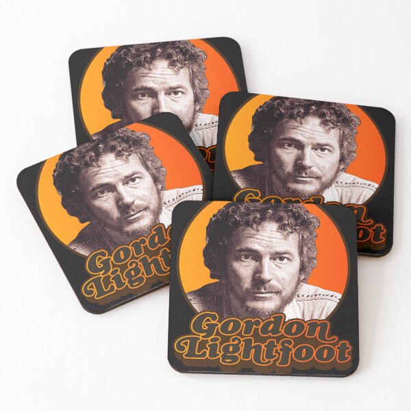 Item preview, Gordon Lightfoot ))(( Icono de folk rock retro designed and sold by CHERYGONZA.