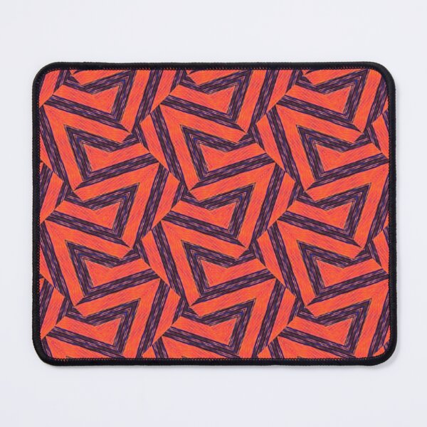 Item preview, Geometric Orange Purple Diagonal Design designed and sold by Allison King.