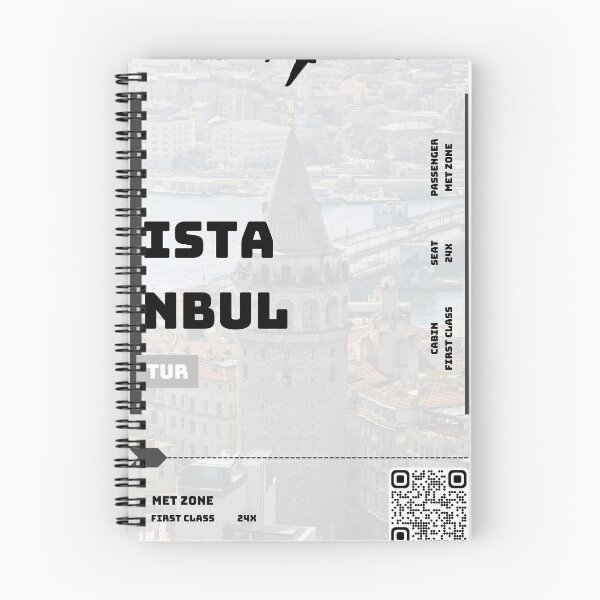Item preview, Boarding Pass Ticket Istanbul designed and sold by metastaban.