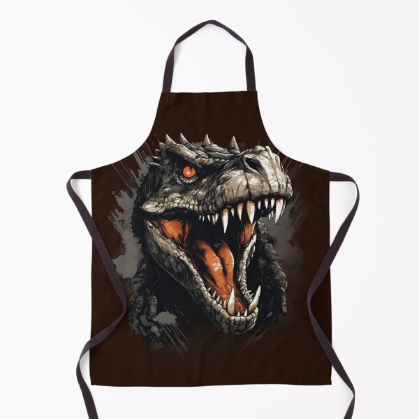 Item preview, Roaring Tyrannosaurus Face - AI-Created Art T-Shirt designed and sold by AIPICCRAFT.