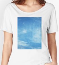 Moon in the Clouds Women's Relaxed Fit T-Shirt