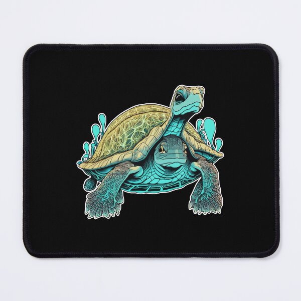 Item preview, Psychedelic Double-Faced Turtle designed and sold by MindenBrings.