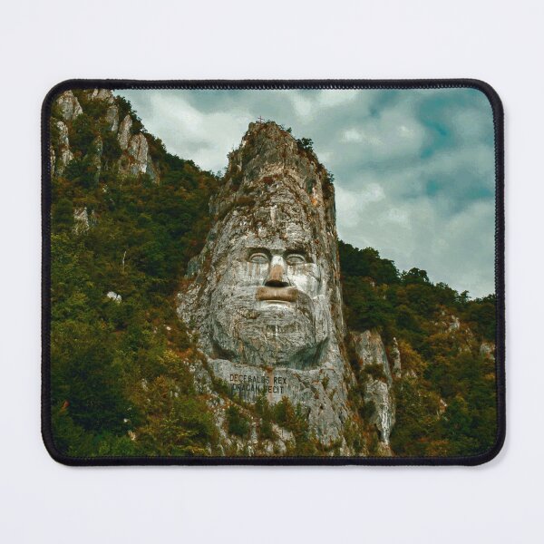 Item preview, The rock sculpture of Decebalus designed and sold by ashleyhudson.