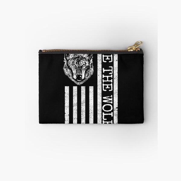 Item preview, Be The Wolf Not The Sheep USA Flag Anti-Woke Be The Wolf Gear designed and sold by DynamicDesign.