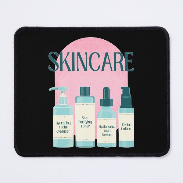 Item preview, Cleanser Toner Serum Lotion Skincare Steps Beauty Secrets designed and sold by ObsidianDaz.