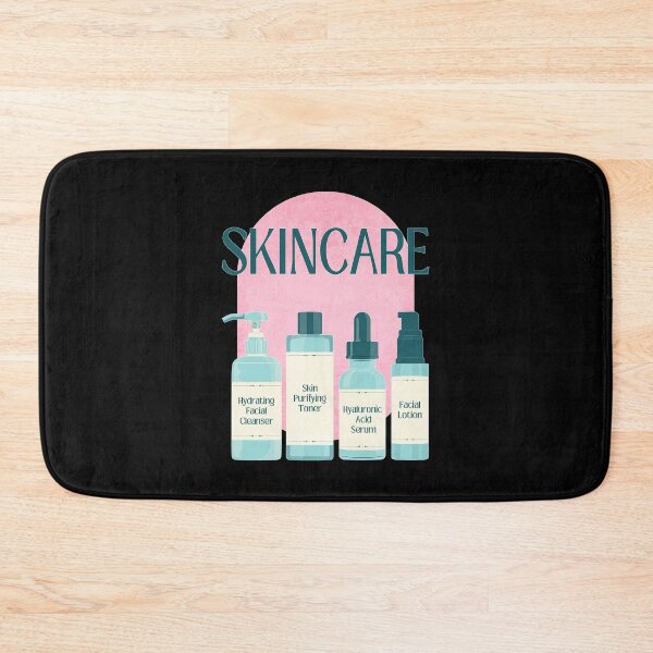 Item preview, Cleanser Toner Serum Lotion Skincare Steps Beauty Secrets designed and sold by ObsidianDaz.