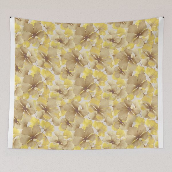 Item preview, Gingko Biloba leaves designed and sold by Alessandro Remo Mazzoni Remotextiles.