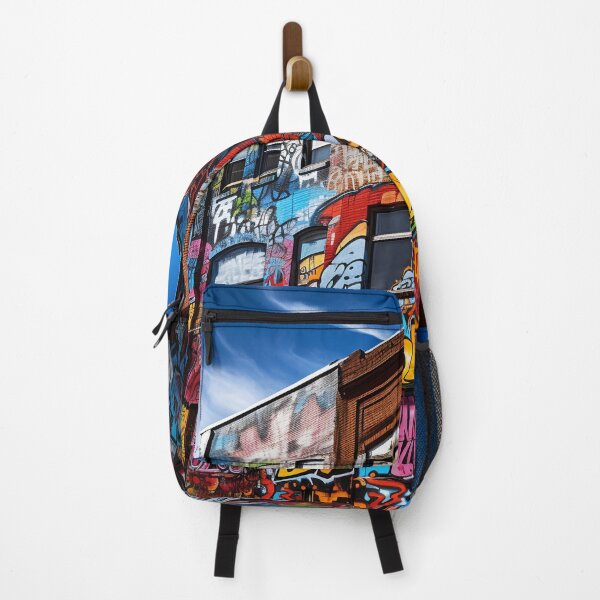 Item preview, graffiti art brownstone building print designed and sold by dcrc.