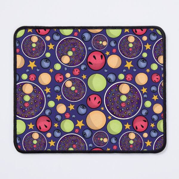 Item preview, Galaxy Smoothie Bowl Pattern (Blue Violet) designed and sold by honeybeepaper.