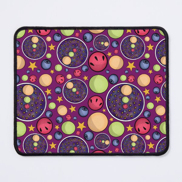 Item preview, Galaxy Smoothie Bowl Pattern (Red Violet) designed and sold by honeybeepaper.