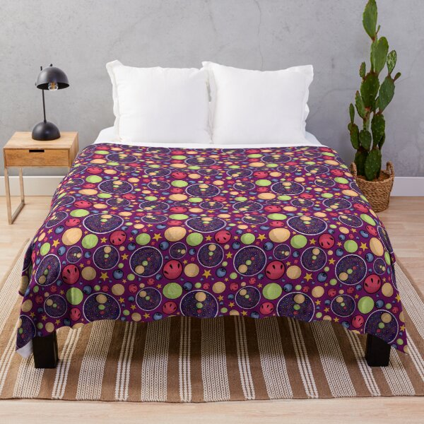 Item preview, Galaxy Smoothie Bowl Pattern (Red Violet) designed and sold by honeybeepaper.