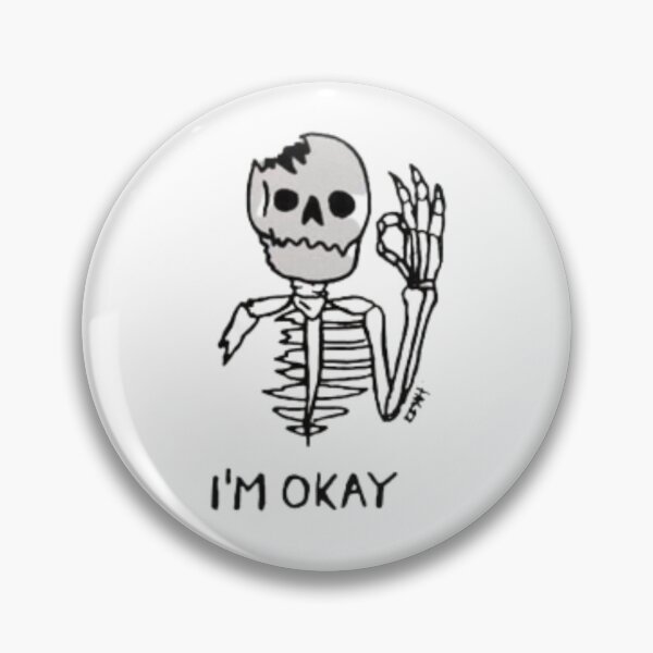 Item preview, I AM OKAY designed and sold by Black Geeks.