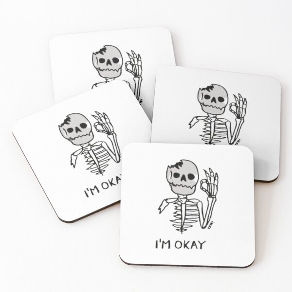 Item preview, I AM OKAY designed and sold by Black Geeks.