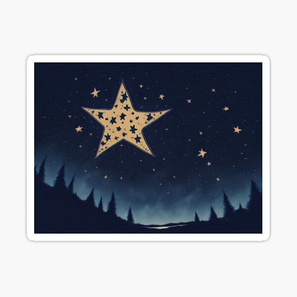 2 Bolsas / Set  Decorative Painting Stickers, Full Sky Stars
