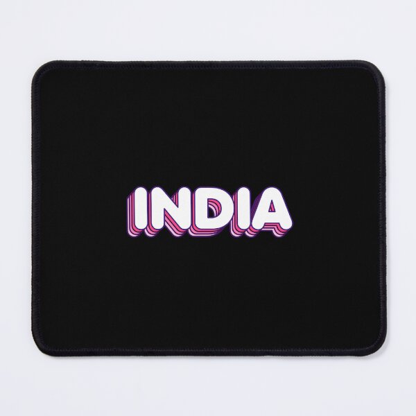 Item preview, Pink Layers India Name Label (Black) designed and sold by NafilNafiz.