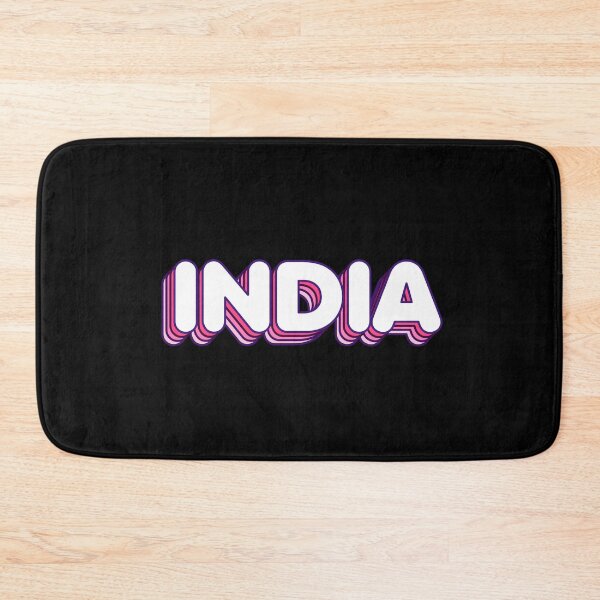 Item preview, Pink Layers India Name Label (Black) designed and sold by NafilNafiz.