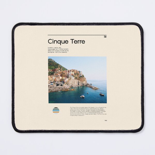 Item preview, Visit Cinque Terre, Italy (Travel poster) designed and sold by RabbitK.