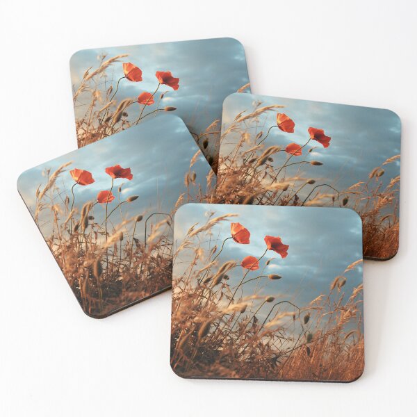 Item preview, Field of Poppies 1 designed and sold by Art by Lilia.