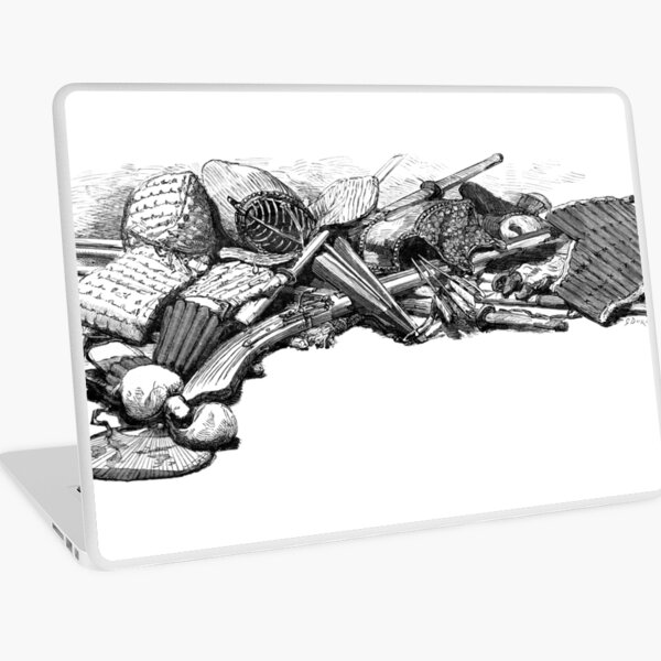 Kendo Weapons & Armor 1888 Laptop Skin