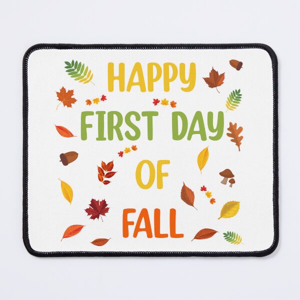 Item preview, Happy First Day of Fall designed and sold by Rami Khalifah.