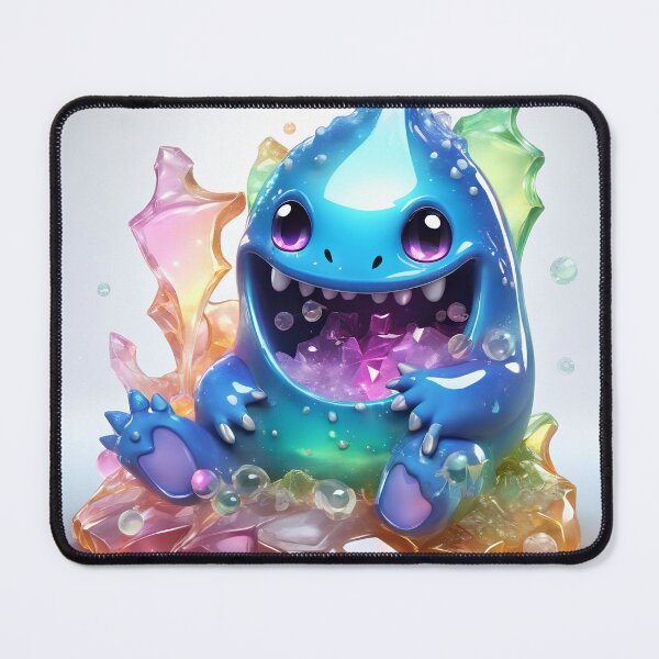 Item preview, Crystal eating slime monster designed and sold by Maths-4-Nerds.