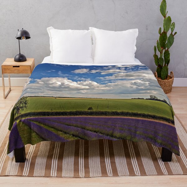 Item preview, Lavender Field Purple Flowers Cotswolds England designed and sold by AndyEvansPhotos.