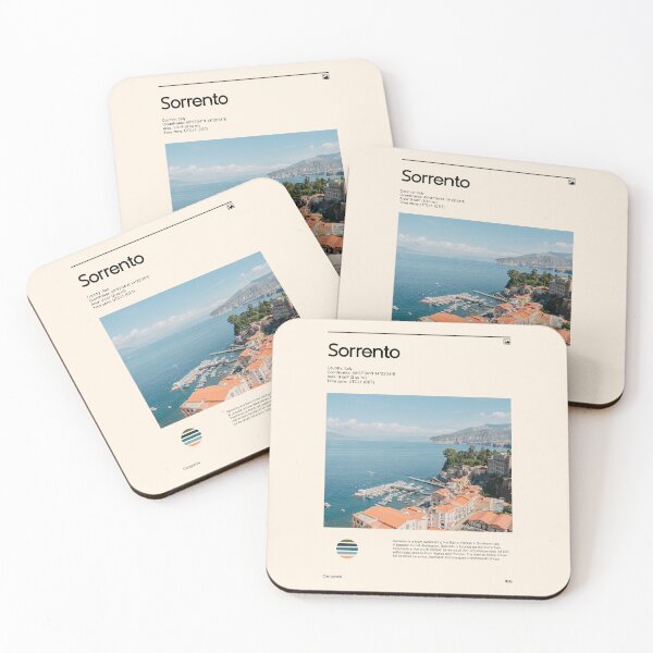 Item preview, Visit Sorrento, Italy (Travel poster) designed and sold by RabbitK.
